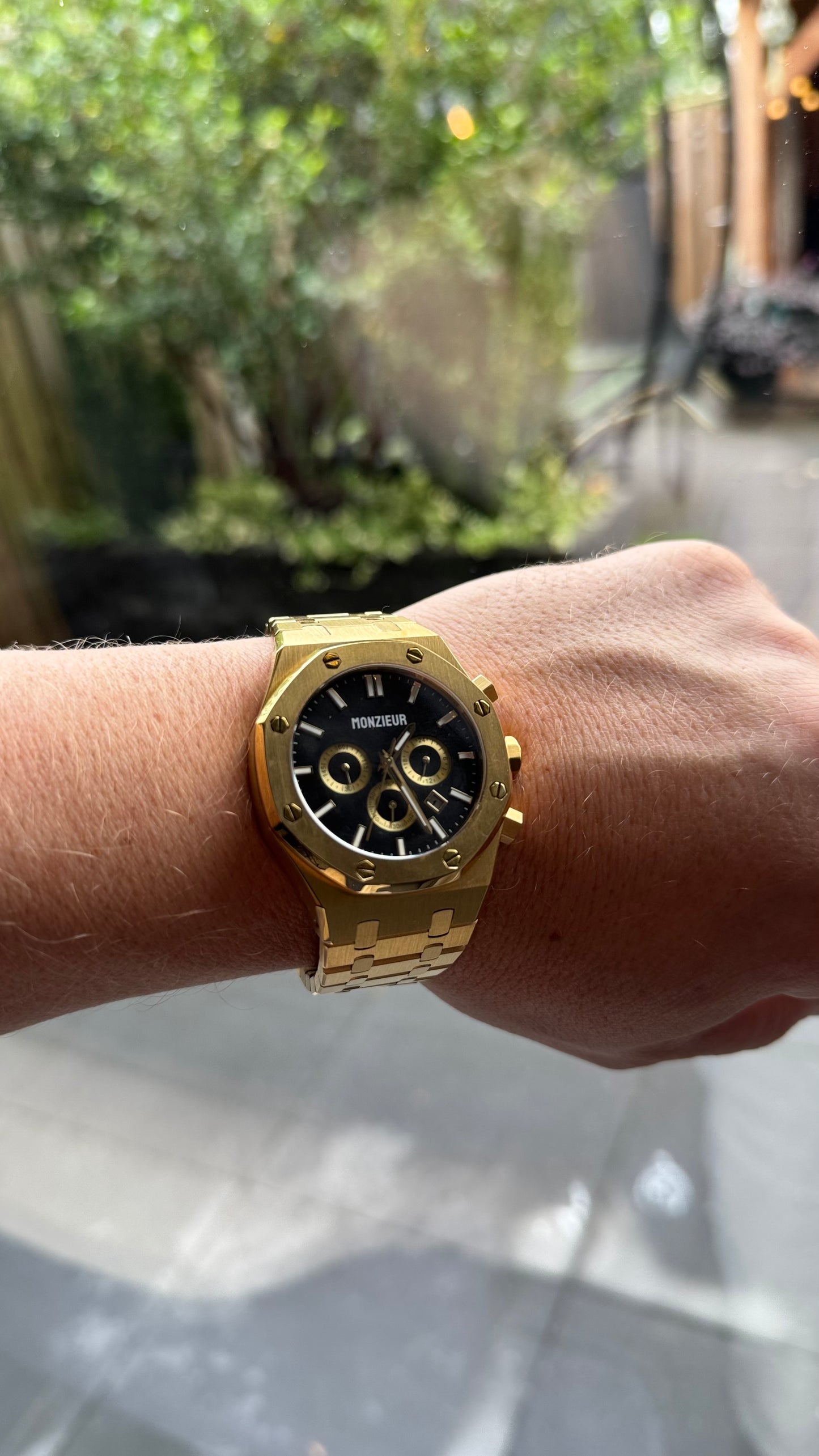 Stijvol herenhorloge Monzieur